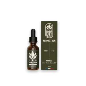 Huile de cbd animaux 3%