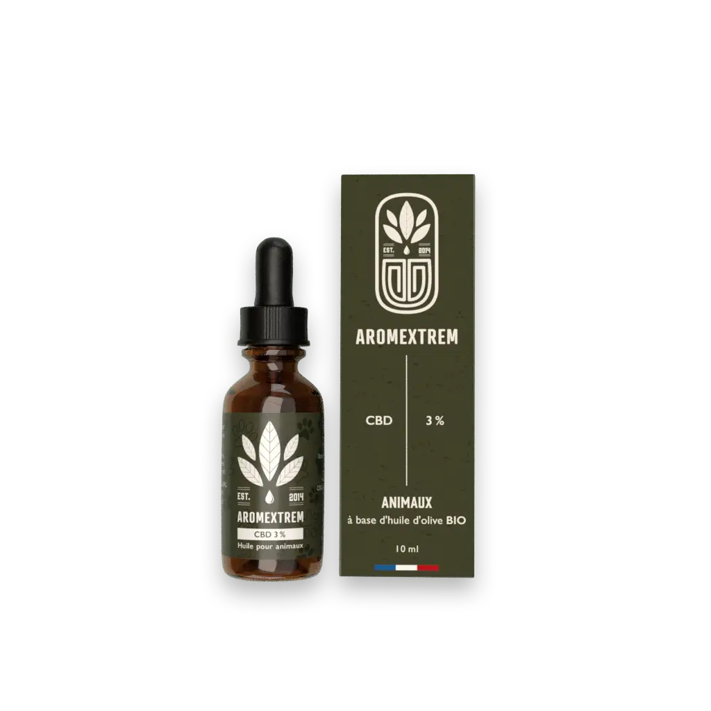 huile de CBD animaux 3 %